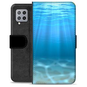 Samsung Galaxy A42 5G Premium Wallet Hoesje - Zee