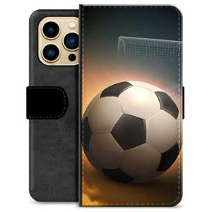 iPhone 13 Pro Max Premium Wallet Case - Voetbal