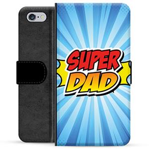 iPhone 6/6S Premium Portemonnee Hoesje - Super Dad
