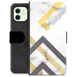 iPhone 12 Premium Wallet Case - Abstract Marmer