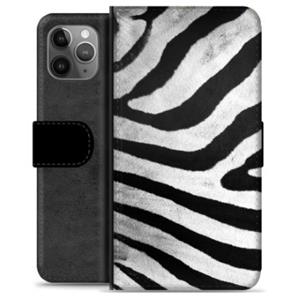 iPhone 11 Pro Max Premium Portemonnee Hoesje - Zebra