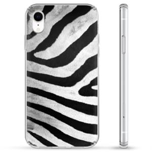 Hybride hoesje voor iPhone XR - Zebra