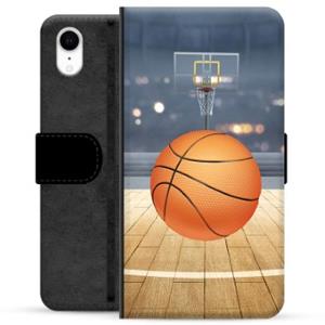 iPhone XR Premium Wallet Case - Basketbal