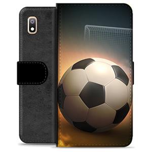 Samsung Galaxy A10 Premium Wallet Case - Voetbal