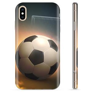 iPhone XS Max TPU-hoesje - Voetbal