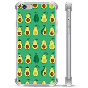 iPhone 6 Plus / 6S Plus hybride hoesje - avocadopatroon
