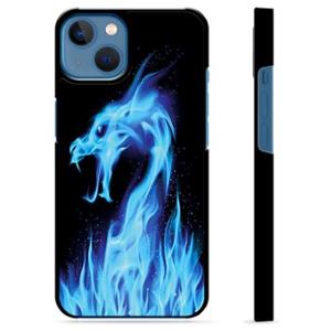 Beschermhoes voor iPhone 13 - Blue Fire Dragon