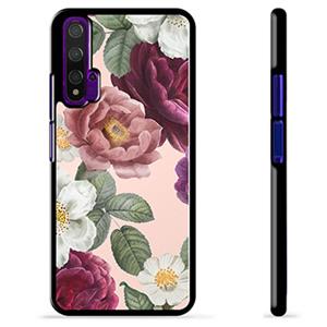 Huawei Nova 5T Beschermende Cover - Romantische Bloemen