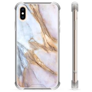 iPhone X / iPhone XS Hybride Case - Elegant Marmer