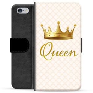iPhone 6 Plus / 6S Plus Premium Portemonnee Hoesje - Queen