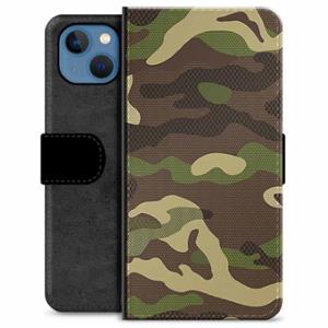 iPhone 13 Premium Portemonnee Hoesje - Camouflage