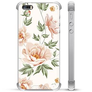 iPhone 5/5S/SE Hybride Hoesje - Bloemen
