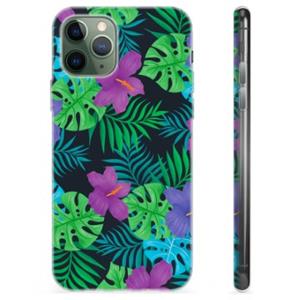iPhone 11 Pro TPU Case - Tropische Bloem