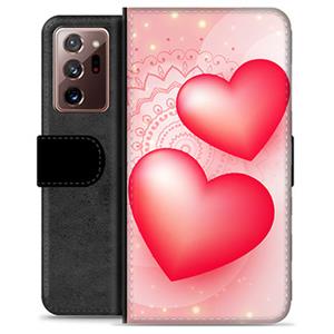 Samsung Galaxy Note20 Ultra Premium Portemonnee Hoesje - Love