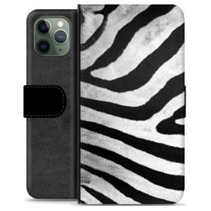 iPhone 11 Pro Premium Portemonnee Hoesje - Zebra