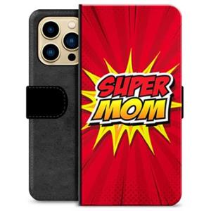 iPhone 13 Pro Max Premium Portemonnee Hoesje - Super Mom