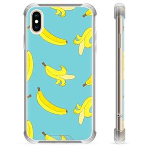 Hybride hoesje iPhone X / iPhone XS - Bananen