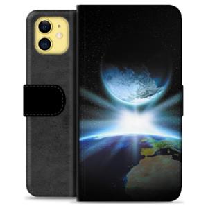 iPhone 11 Premium Wallet Case - Space