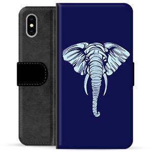 iPhone X / iPhone XS Premium Wallet Case - Olifant