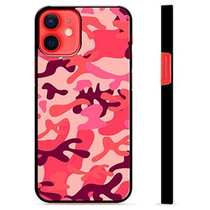 iPhone 12 mini Beschermende Cover - Roze Camouflage