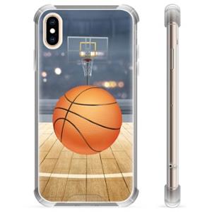 Hybride hoesje voor iPhone XS Max - Basketbal