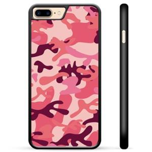iPhone 7 Plus / iPhone 8 Plus Beschermhoes - Roze Camouflage