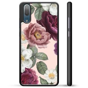 Huawei P20 Beschermende Cover - Romantische Bloemen