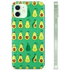 iPhone 12 TPU Case - Avocado Patroon