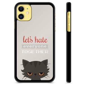iPhone 11 Beschermhoes - Angry Cat