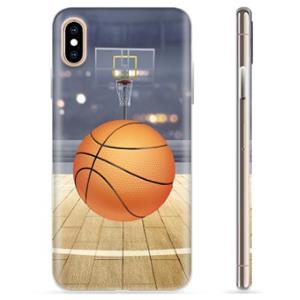 iPhone XS Max TPU-hoesje - Basketbal
