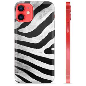 iPhone 12 mini TPU-hoesje - Zebra