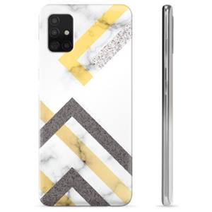 Samsung Galaxy A51 TPU Hoesje - Abstract Marmer