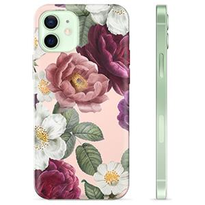 iPhone 12 TPU-hoesje - romantische bloemen