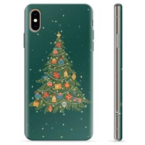 iPhone XS Max TPU-hoesje - kerstboom