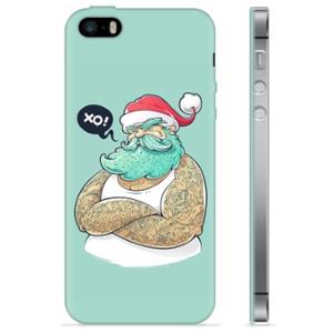 iPhone 5/5S/SE TPU Hoesje - Moderne Kerstman