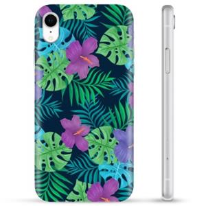iPhone XR TPU-hoesje - tropische bloem