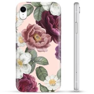 iPhone XR TPU-hoesje - romantische bloemen