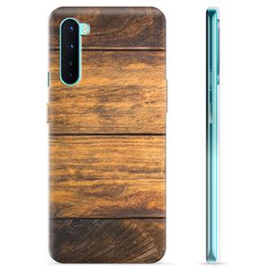 OnePlus Nord TPU Hoesje - Hout