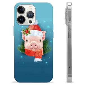 iPhone 13 Pro TPU-hoesje - Winter Piggy