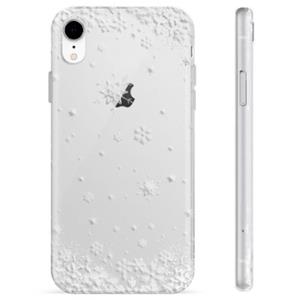 iPhone XR TPU-hoesje - Sneeuwvlokken