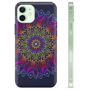 iPhone 12 TPU Case - Kleurrijke Mandala
