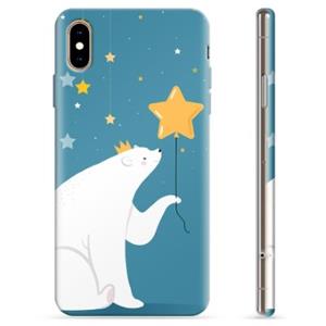 iPhone XS Max TPU-hoesje - ijsbeer