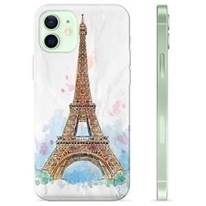 iPhone 12 TPU Case - Parijs