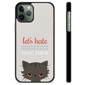 Beschermhoes voor iPhone 11 Pro - Angry Cat