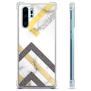 Huawei P30 Pro Hybrid Case - Abstract Marmer
