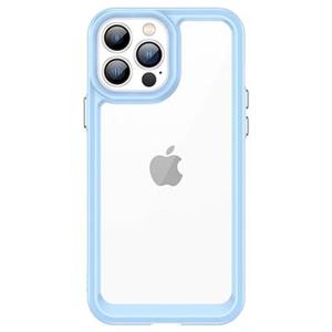 Outer Space Serie iPhone 12 Pro Hybrid Hoesje - Blauw