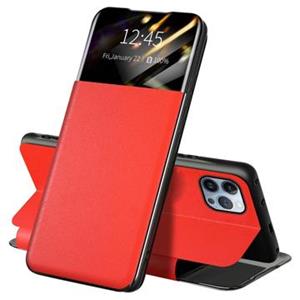 iPhone 13 Pro Front Smart View Flip Case - Rood