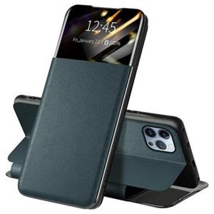 iPhone 13 Pro Max Front Smart View Flip Case - Groen