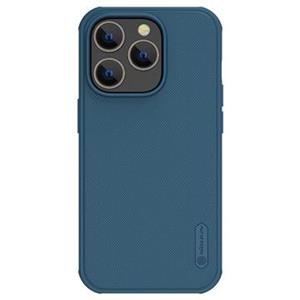 Nillkin Super Frosted Shield Pro iPhone 14 Pro Hoesje - Blauw