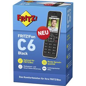 AVM FRITZ!Fon C6 Black, German edition